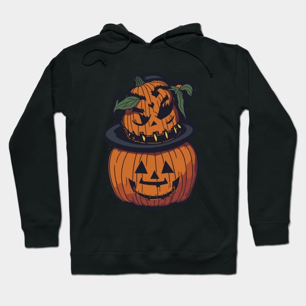 Halloween funny scary pumpkins Hoodie by BonusSingh